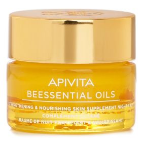 APIVITA - Beessentials Oils Strengthening & Nourishing Skin Supplement Night Balm 080884 15ml