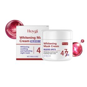 Hoygi Soothing And Moisturizing Sleep Mask, Moisturizes And Gently Hydrates Facial Skin And Moisturizes Oil Control And Brightens Skin Care (Option: 100g-131.7g-2.68*2.68*2.05inch)