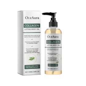 OceAura Collagen Lifting Body Oil, Moisturizing And Firming Arms Belly Fat Full Body Massage Oil (Option: 100ml-143.3g-1.69*1.69*6.02inch)