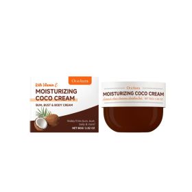 OceAura Coconut Oil Moisturizer Moisturizes Body Skin To Improve Dry Skin Elastic Moisturizing Skin Care Cream (Option: 80g-117.1g-2.6*2.6*2.01inch)