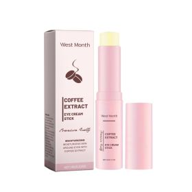 West&Month Caffeine Eye Cream Bar, Firming Light Lines, Delicate, Moist, Moisturizing And Brightening Eye Care Bar (Option: 3g-17.18g-2.23*1.18*0.98inch)