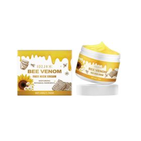 EELHOE Bee Venom Anti-Wrinkle Face And Neck Cream, Gently Hydrates And Moisturizes The Body And Skin To Relieve Discomfort (Option: 50g-70g-2.09*2.09*1.81inch)