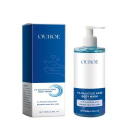 OUHOE Salicylic Acid Shower Gel Gently Cleanses Body Skin, Exfoliates Oil Control And Moisturizes Refreshing Body Wash (Option: 100ml-129g-5.9*1.69*1.69inch)