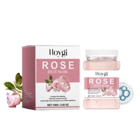 Hoygi Rose Hydrating Mask Powder Hydrating Treatment Smudge Mask Rose Essence Hydrating Mask Powder (Option: 100g-130g-2.95*2.16*2.16inch)
