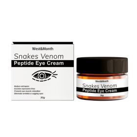 West&Month Snake Venom Peptide Eye Cream Gently Nourishes Skin, Reduces Fine Lines, Hydrates And Moisturizes Eye Cream (Option: 30g-50g-2.04*2.04*1.37inch)