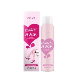 OUHOE Mousse Body Hair Removal Spray, All Over The Body Armpits, Hands, Legs Smooth And Delicate Skin Gentle Hair Removal (Option: 120ml-155g-5.98*1.69inch)